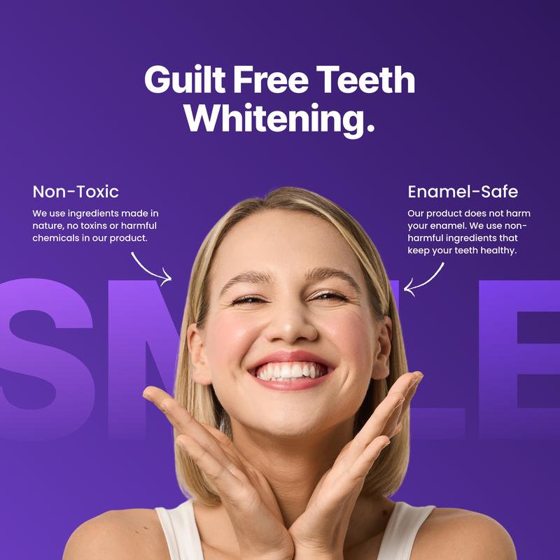 Smileva™ - Purple Teeth Whitening Strips