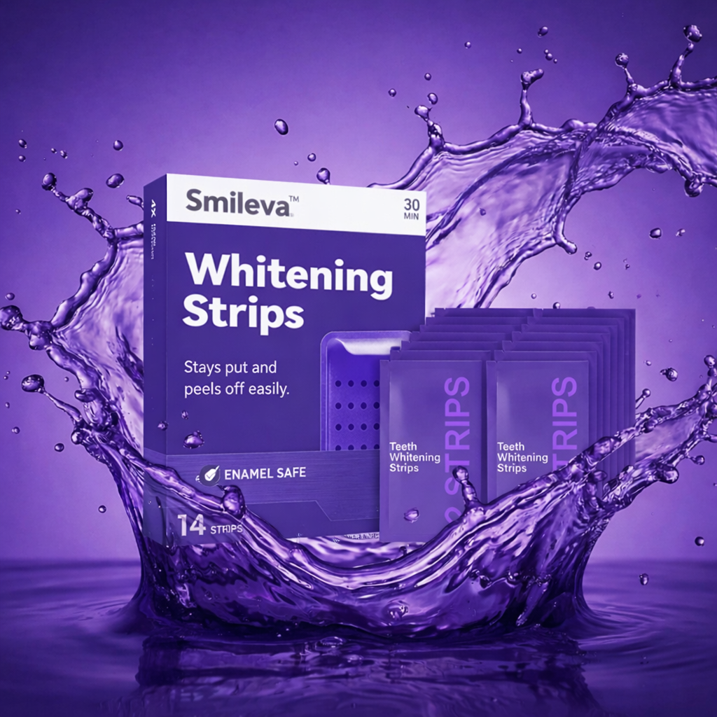 Smileva™ - Purple Teeth Whitening Strips